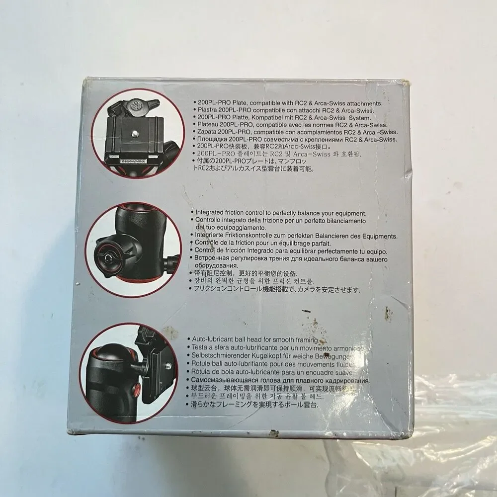 Manfrotto 496 Center Ball Head with Quick Release With Box